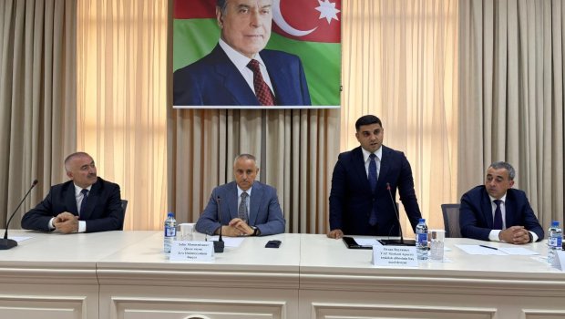 YAP Qusar rayon təşkilatının yeni sədri ictimaiyyətə təqdim olundu - FOTO