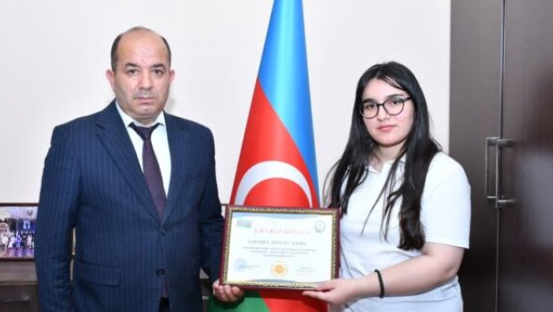 Xırdalan məktəblisi Çinin nüfuzlu universitetinə QƏBUL OLDU &ndash; FOTO