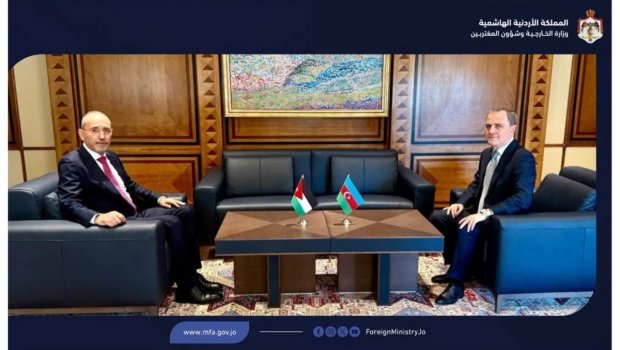Azərbaycan və İordaniya XİN başçıları arasında GÖRÜŞ