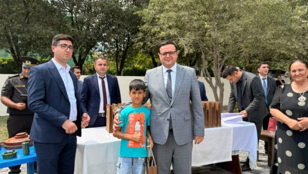 Doğma yurda köçənlərə evlərinin açarları təqdim olundu &ndash; FOTO