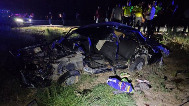 Samuxda ağır yol qəzası: ölənlər var - FOTO