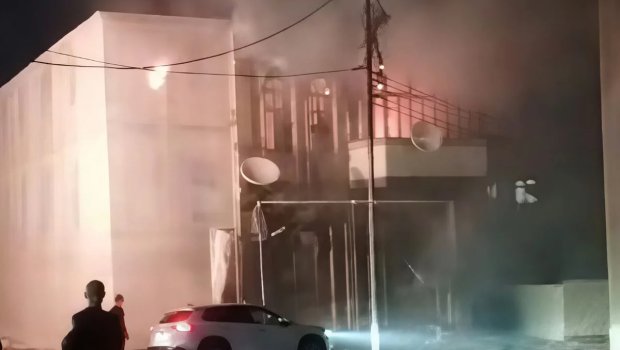 Yasamalda fərdi yaşayış evində yanğın oldu - VİDEO