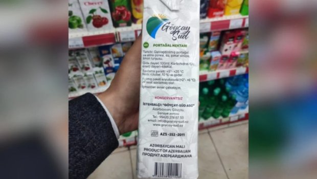 Bu meyvə şirələrində uyğunsuzluqlar AŞKARLANDI &ndash; RƏSMİ/FOTO