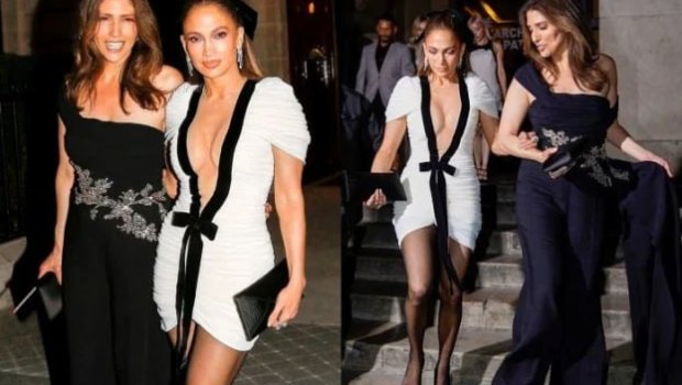 Cennifer Lopez Parisdə mini geyimi ilə diqqətləri üzərinə çəkdı &ndash; FOTO