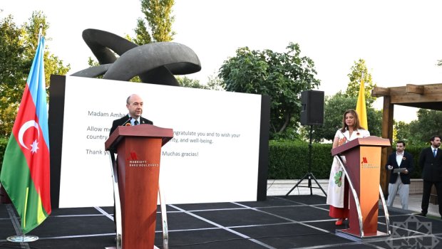 Bakıda Kolumbiyanın Milli Günü qeyd olundu &ndash; Rəsmi qəbuldan təfərrüatlar - FOTO