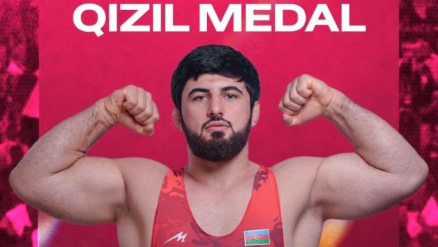 Azərbaycan güləşçisi Avropa çempionu oldu