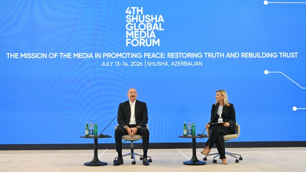 İlham Əliyev: &ldquo;Sərhədlərimizdə tezliklə sülhün bərqərar edilməsini istəyirik&rdquo;