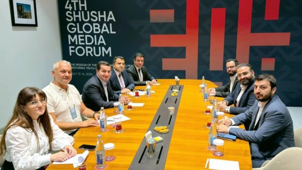 Hikmət Hacıyev Şuşada Suriyanın informasiya naziri ilə GÖRÜŞDÜ