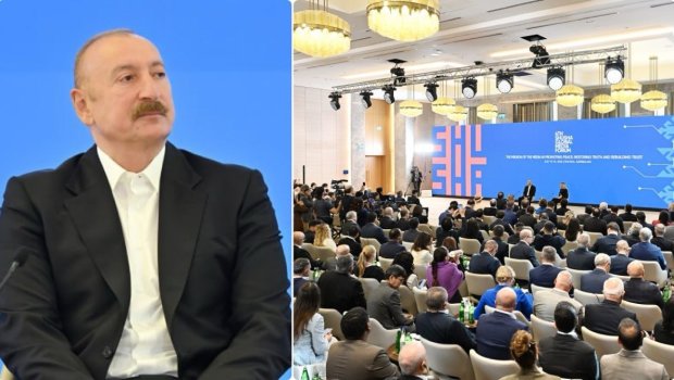 Qlobal gündəmin Şuşa gündəliyi &ndash; Prezidentin çıxışından TARİXİ MESAJLAR