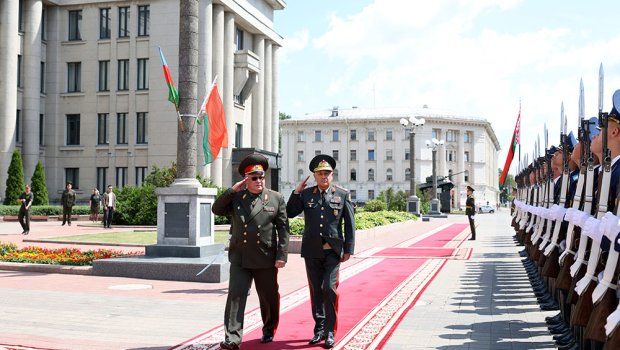 General-polkovnik Kərim Vəliyev Belarusda səfərdədir - FOTO