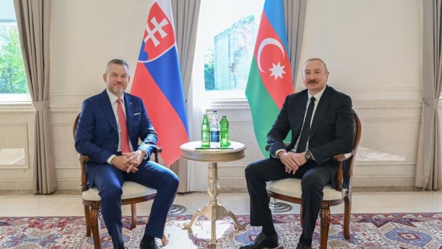 Şuşada İlham Əliyevin Slovakiya Prezidenti ilə təkbətək görüşü KEÇİRİLDİ