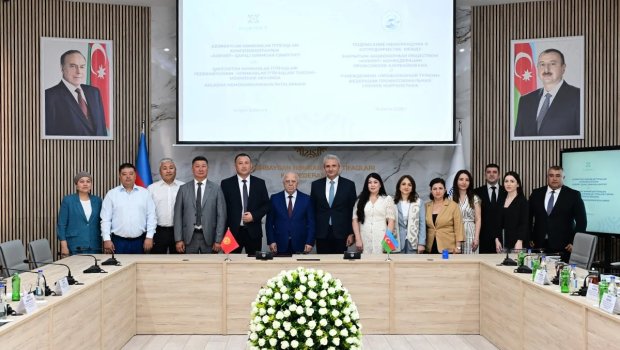Azərbaycan və Qırğızıstan həmkarlar ittifaqları arasında əlaqələr genişlənir - FOTO