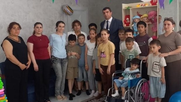 Qusarda əlilliyi olan uşaqlar üçün yeni mərkəz yaradıldı - FOTO