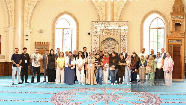 Konfrans iştirakçıları Qubanın dini ziyarətgahlarında &ndash; FOTO