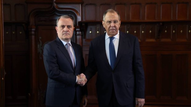 Ceyhun Bayramov və Lavrov arasında görüş başladı &ndash; FOTO