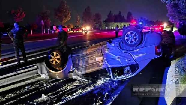 Babək rayonunda &ldquo;Hyundai&rdquo;lar toqquşdu: Xəsarət alanlar var - FOTO