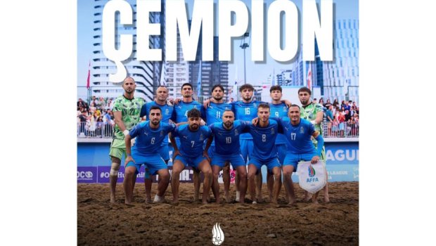 Çimərlik futbolu üzrə Azərbaycan millisi Avropa çempionatının A Liqasına yüksəldi