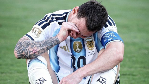 Messi məğlubiyyətə ağladı &ndash; VİDEO