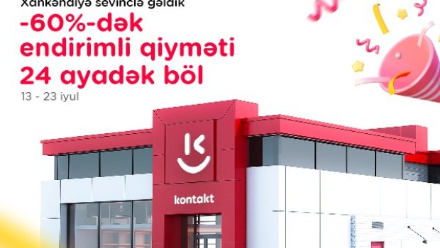 Qarabağda yeni ünvan: Xankəndidə ilk &ldquo;Kontakt&rdquo; açıldı
