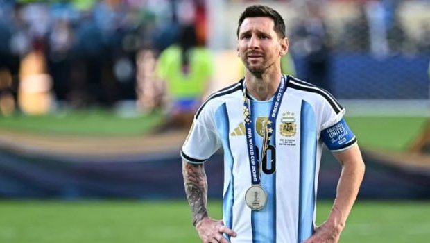 Messi ilə belə vidalaşdılar - VİDEO