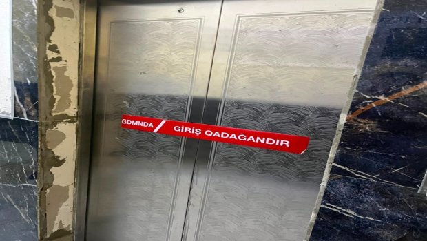 Bakıda yaşayış binasında 6 liftin fəaliyyəti dayandırıldı &ndash; FOTO
