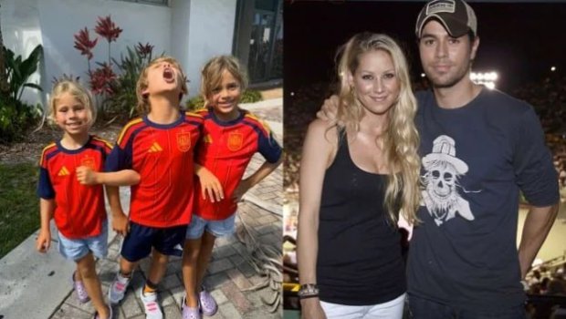 Anna Kurnikova uşaqlarının İspaniya millisinin forması ilə FOTOSUNU paylaşdı