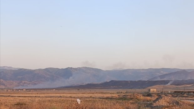 Cəbrayılın üç kəndində yanğın başladı - FOTO