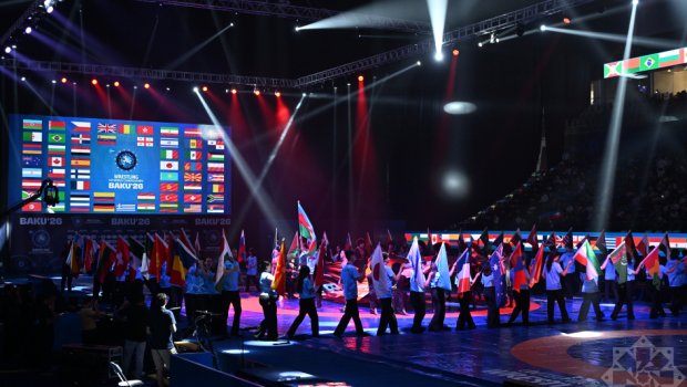 Bakıda güləş üzrə U-17 dünya çempionatının açılışı oldu - FOTO