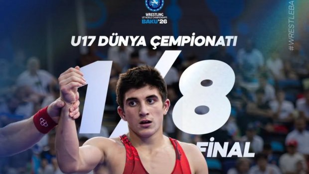 Dünya çempionatı: Elmir Çərkəzov 1/4 finala çıxdı