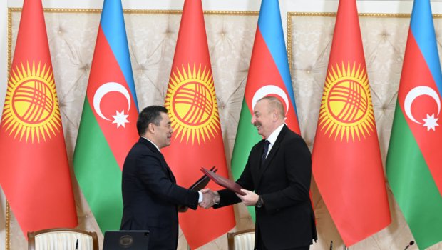 Azərbaycan ilə Qırğızıstan arasında imzalanmış sənədlər mübadilə edildi