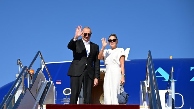 İlham Əliyevin Qırğızıstana dövlət səfəri BAŞA ÇATDI - FOTO
