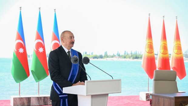 Prezidentin Qırğızıstan səfərindən: &ldquo;Bu müqaviləni xüsusi qeyd etmək istərdim&rdquo; - VİDEO