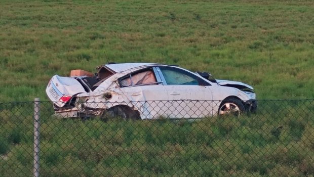 Masallıda qəza: Sürücüsü qadın olan "Chevrolet" dərəyə yuvarlandı - FOTO - VİDEO