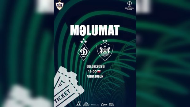 "Qarabağ"ın "Dinamo Kiyev"lə səfər matçı üçün biletlər satışa çıxarıldı