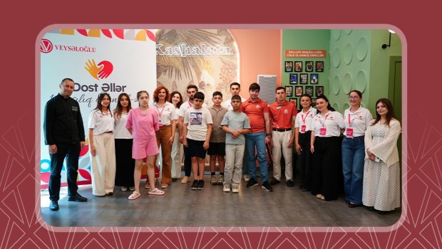 &ldquo;Veysəloğlu MMC&rdquo;nin &ldquo;Dost Əllər&rdquo; layihəsi çərçivəsində neyromüxtəlifliyi olan gənclər üçün masterklass keçirilib