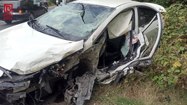 Quba-Bakı yolunda zəncirvari qəza &ndash; FOTO