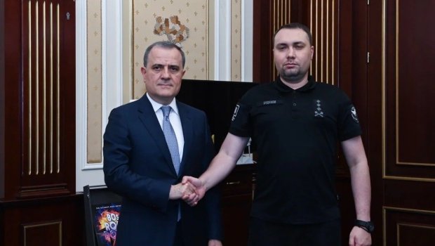 Ceyhun Bayramov Kiyevdə Kirill Budanov ilə görüşdü - FOTO