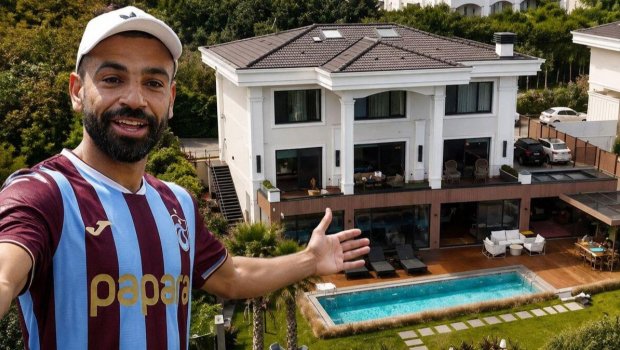 8 otağı, 6 hamamı var - Salah bu evdə yaşayacaq - FOTO