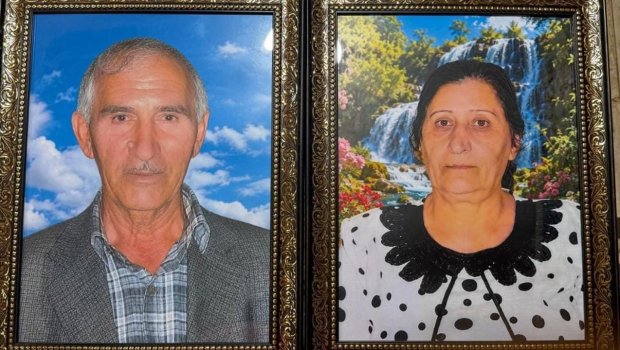 Yandırılaraq öldürülən ər-arvadın FOTOSU