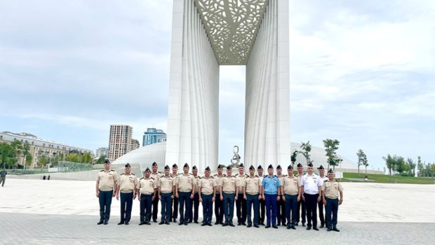 Azərbaycan hərbi diplomatları Bakıda bir araya gəldi - FOTO