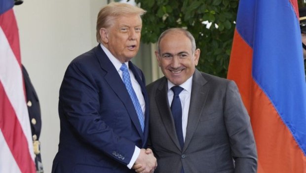 Trampla Paşinyan TRIPP layihəsinin icrasını MÜZAKİRƏ ETDİ