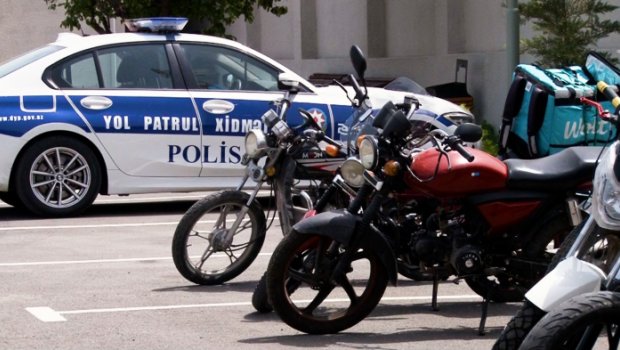 Sumqayıtda motosiklet sürücülərinə qarşı reyd - 30-a yaxın sürücü barəsində tədbir görüldü