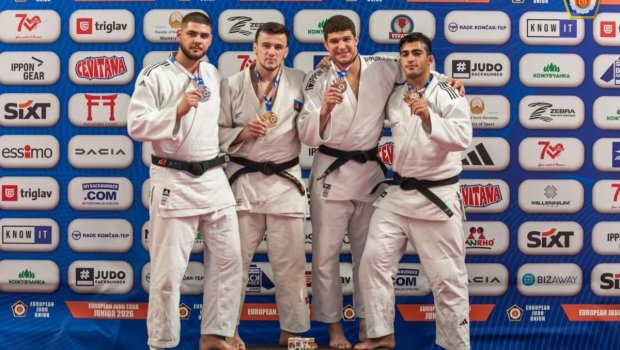 Cüdoçularıməz Avropa Kubokunu 7 medalla başa vurdular - FOTO