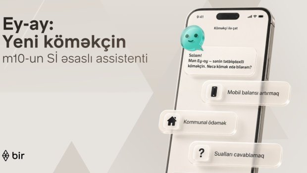 Bir Azərbaycanda ilk süni intellekt əsaslı elektron pulqabı asistentini təqdim edib