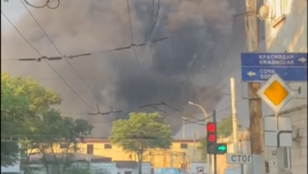 Ukrayna Novorossiyskdə Rusiya hərbi bazasına zərbə endirdi &ndash; VİDEO