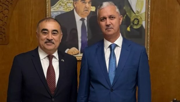 Rəşad Məmmədov Tacikistanın Özbəkistandakı səfiri ilə GÖRÜŞDÜ - FOTO