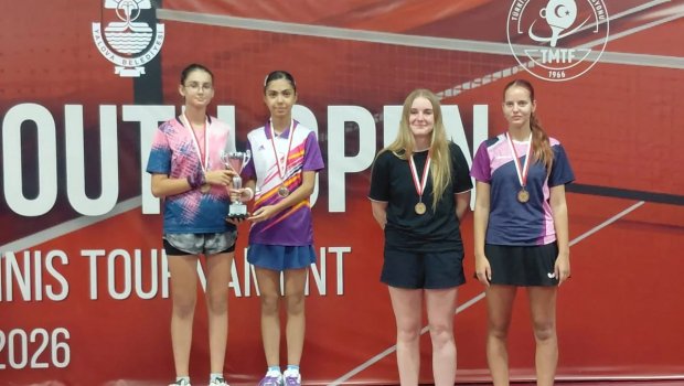 Stolüstü tennisçilərimiz Türkiyədə 4 medal qazandı - FOTO