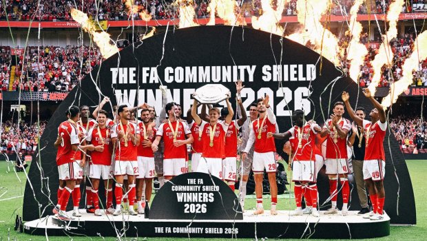 "Arsenal" "Mançester Siti"ni darmadağın etdi - İngiltərə Superkubokunu qazandı - VİDEO