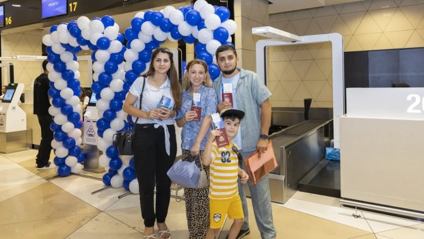 AZAL Atırauya ilk reysini həyata keçirdi &ndash; FOTO