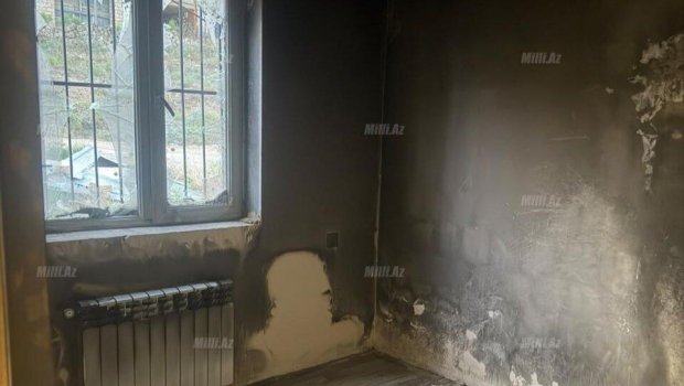 Bakıda dəhşətli qətl: Birlikdə yaşadığı qadını 21 dəfə bıçaqladı, sonra isə evini yandırdı &ndash; FOTO